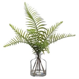 Threshold Green Fern Leaf Home Accent Spray 7 Pcs